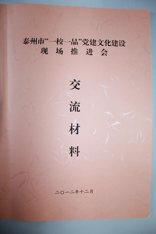 創建全市黨建品牌，躋身全市三十五強