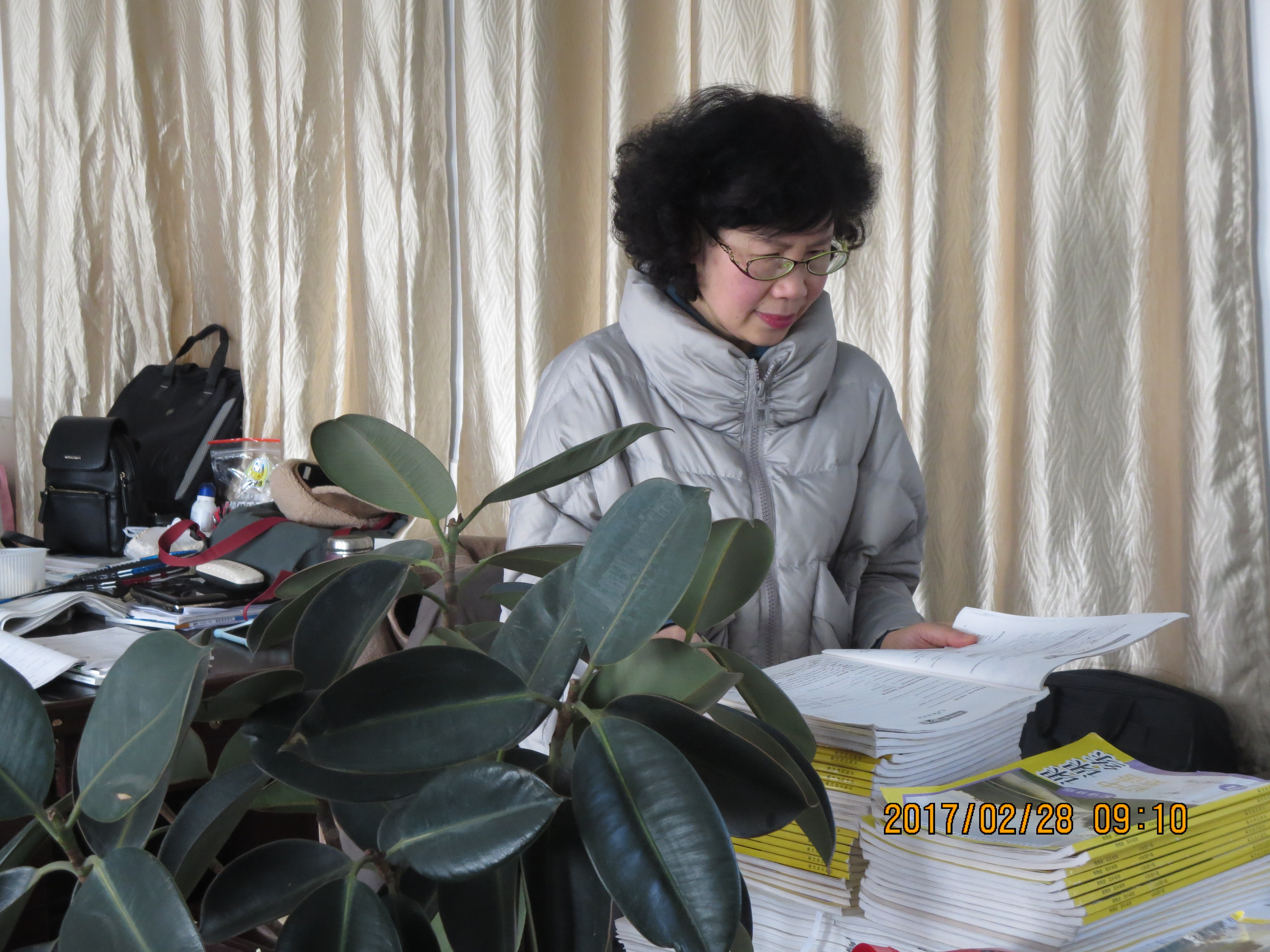 市教研室專家指導(dǎo)我校初中教學(xué)工作