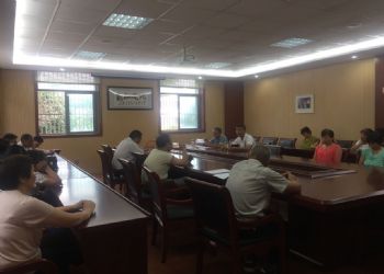 我校后勤服務中心召開新學期工作例會 我校后勤服務中心召開新學期工作例會