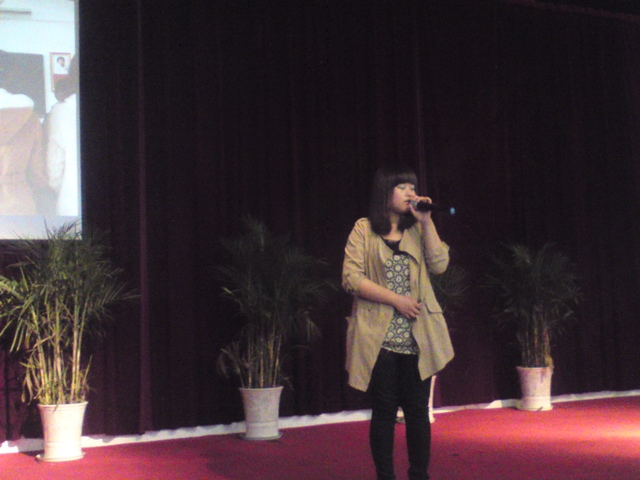 “唱響春天”歌唱比賽在報告廳圓滿舉行 “唱響春天”歌唱比賽在報告廳圓滿舉行